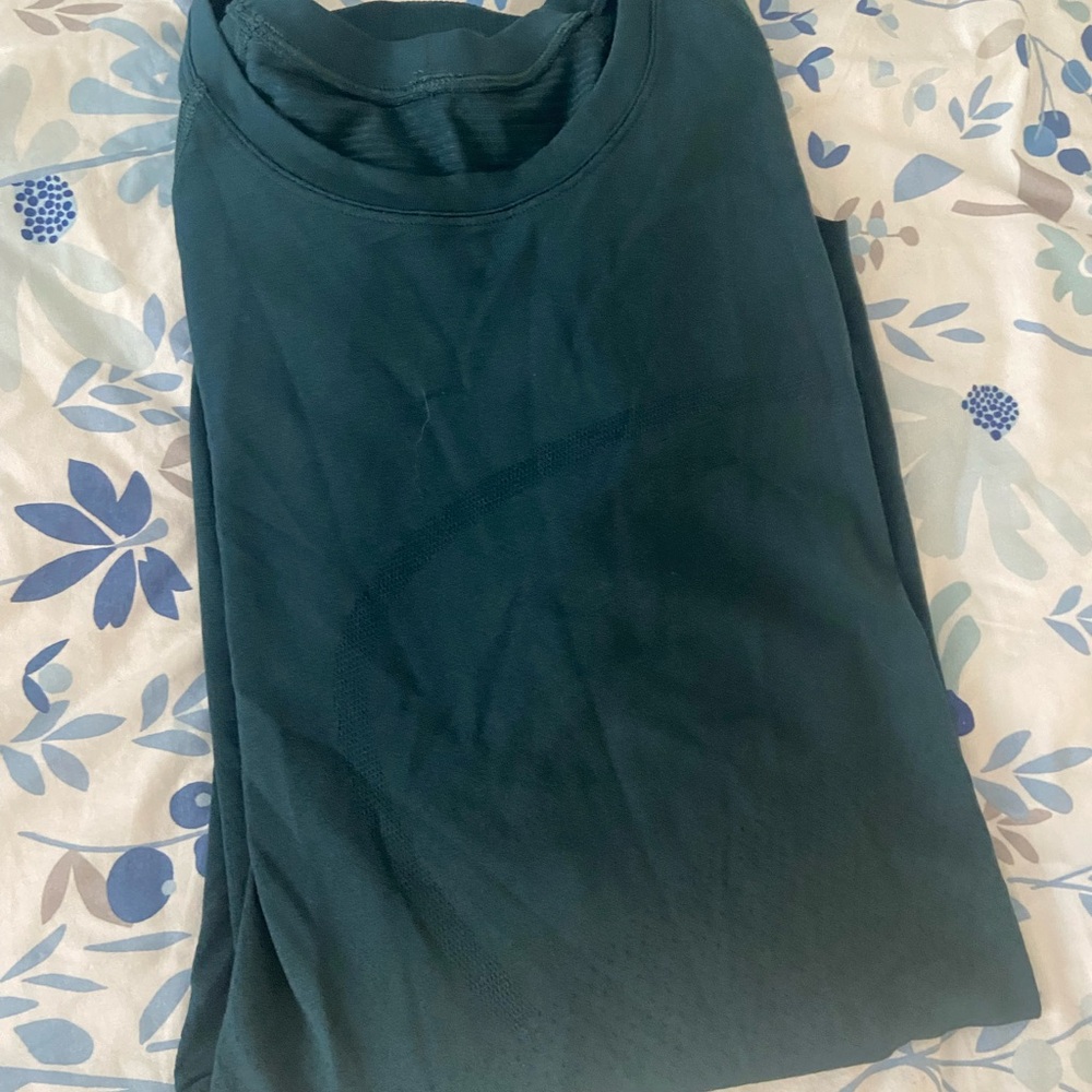 Lululemon Teal  Swiftly long sleeve shirt